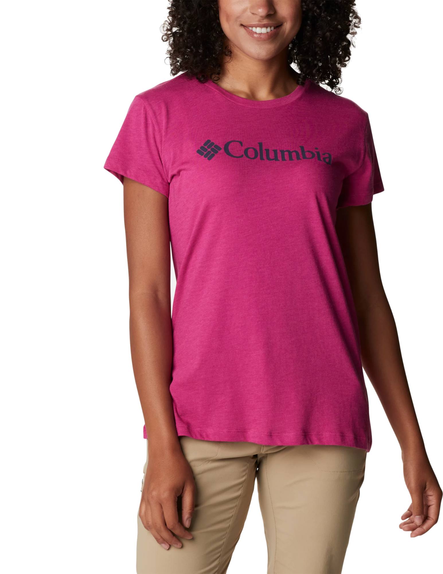 Columbia Women’s Trek Graph Tee Fuchsia S