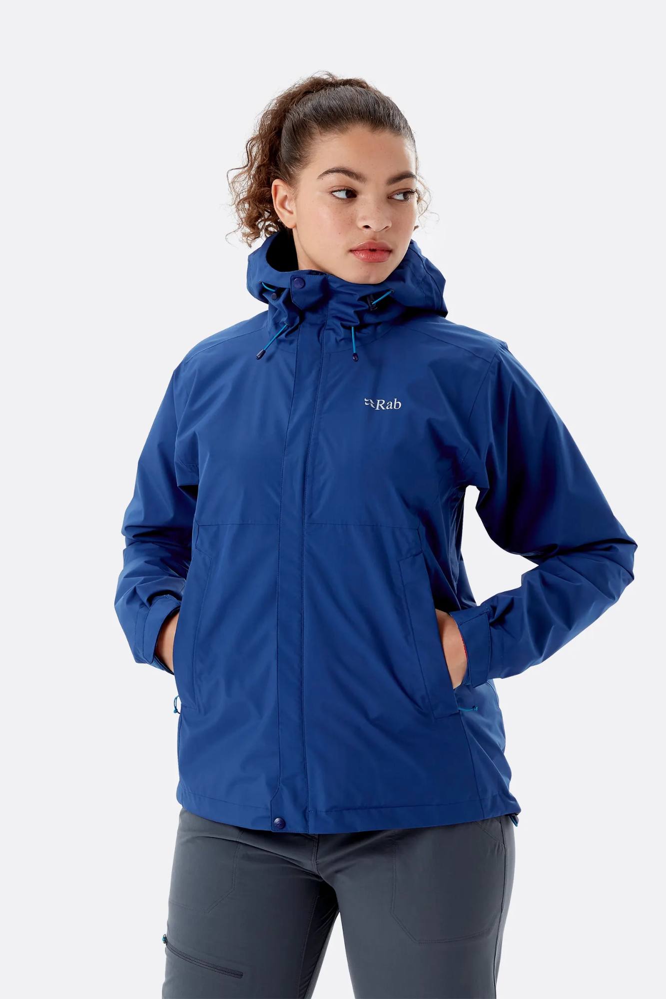 Rab Downpour Eco Jacket Women Night blue 12