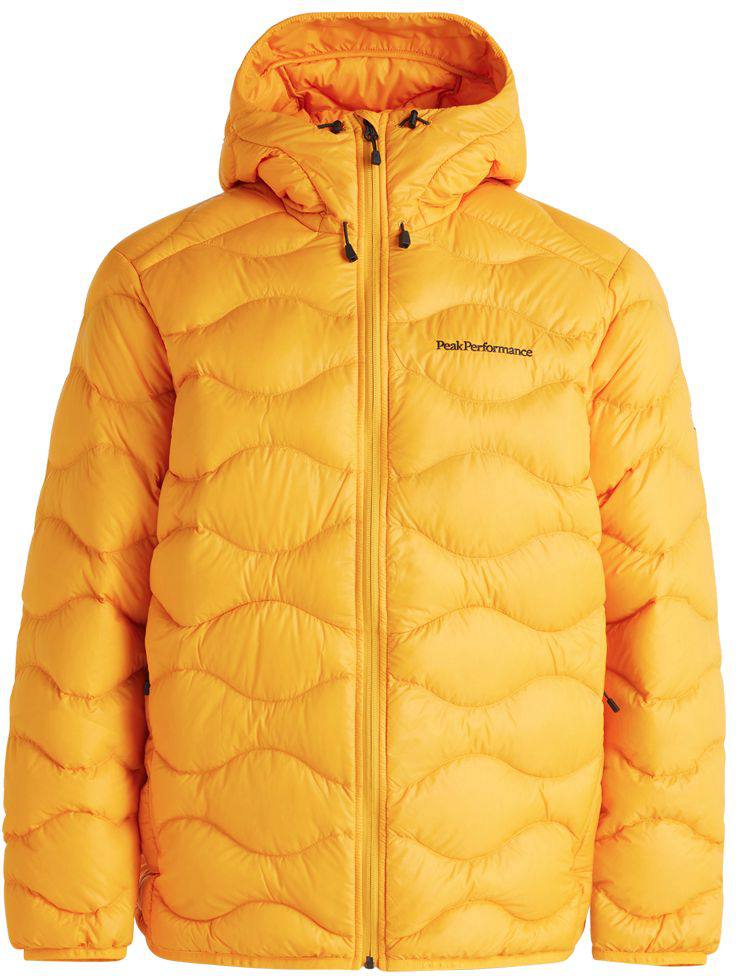 Men’s Helium Down Hood Jacket 2022 Autumn Yellow XXL