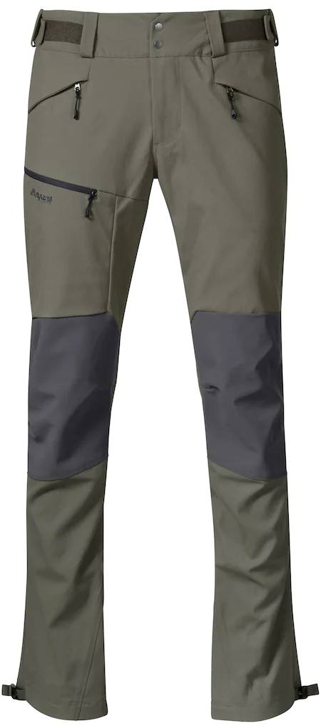 Fjorda Trekking Hybrid Pant Green Mud / Solid Dark Grey M