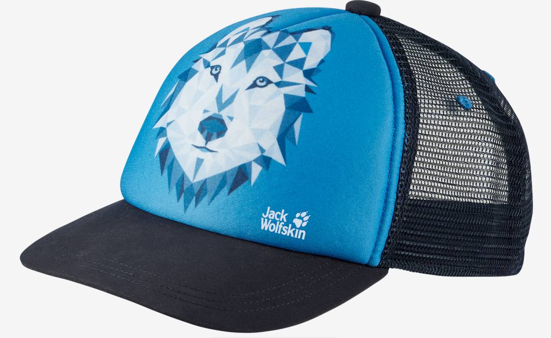 Jack Wolfskin Animal Mesh Cap Kids Blue