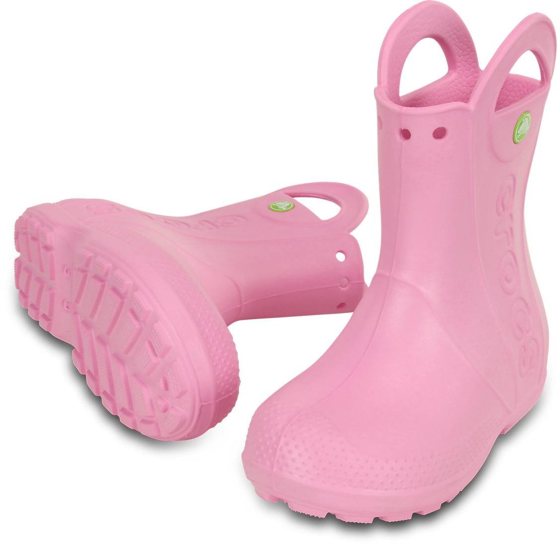 Kids Handle It Rain Boot Vaaleanpunainen J3
