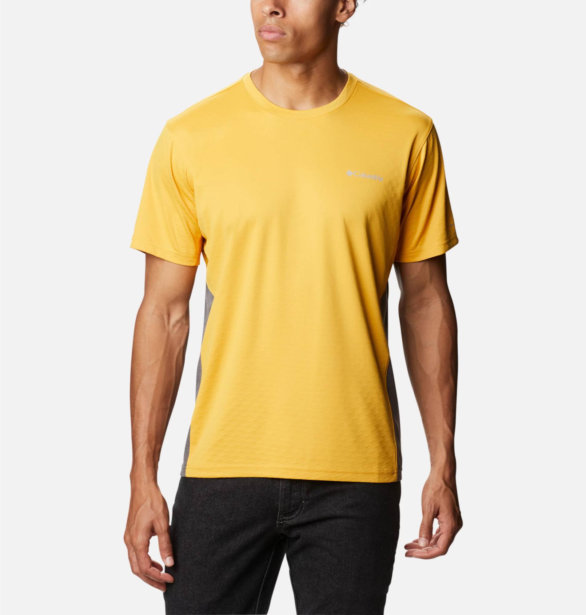 Men’s Zero Ice Cirro-Cool T-Shirt Gold XXL