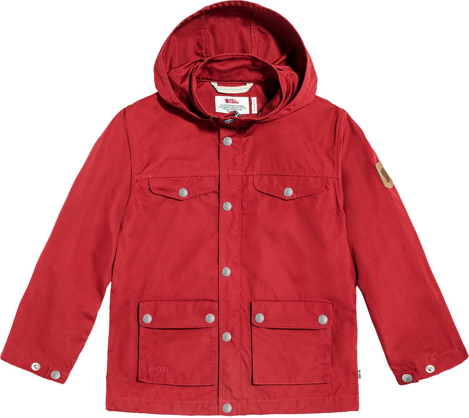 Fjällräven Kids Greenland Jacket red 152