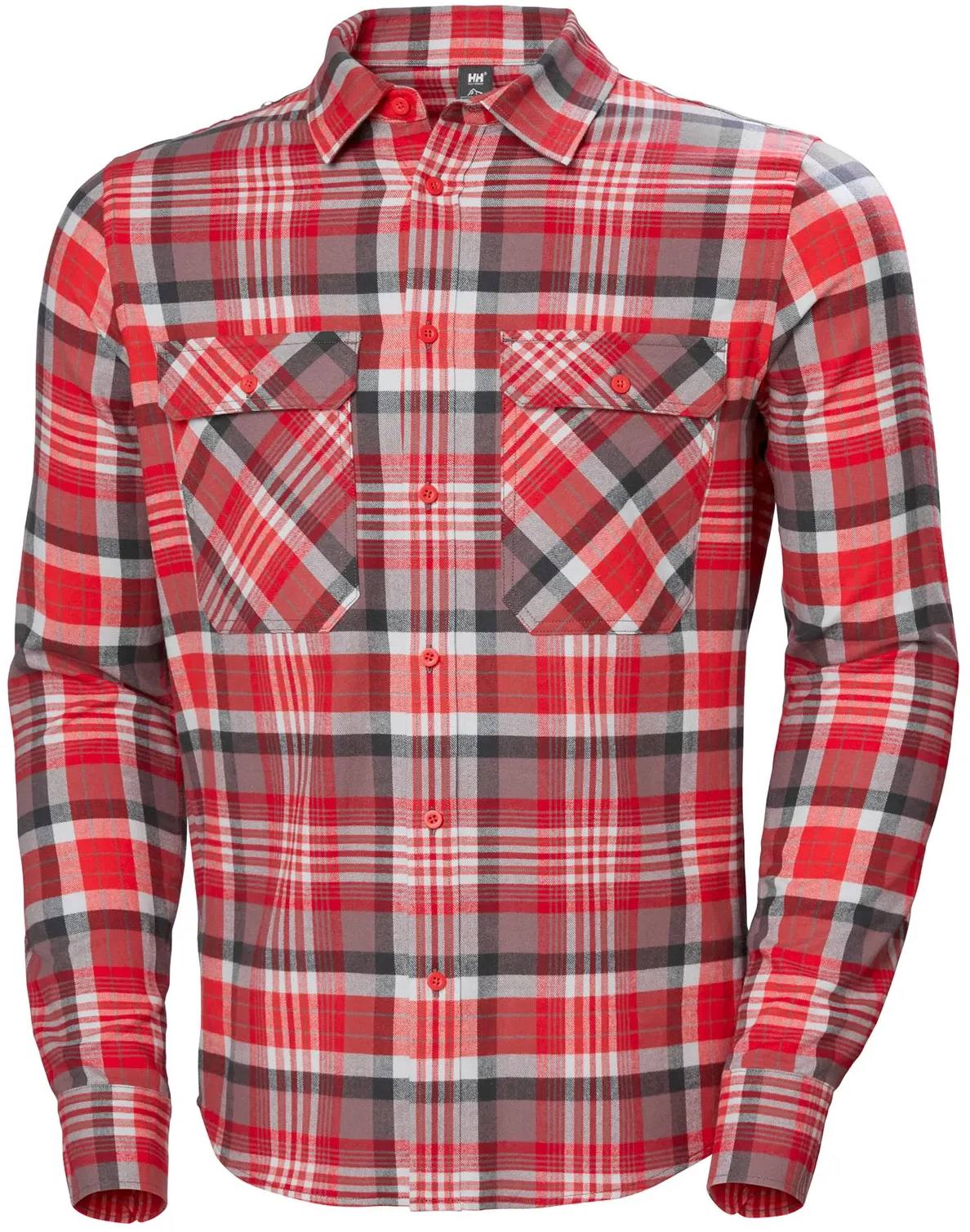 Helly Hansen Men’s Lokka Flannel LS Red L