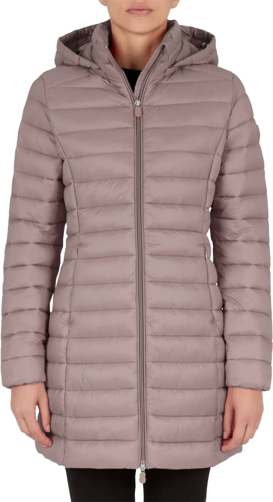 Save The Duck Carol W Long Jacket Pink Rose 3