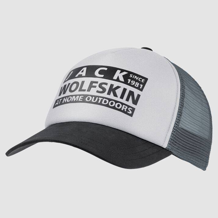 Brand Mesh Cap White