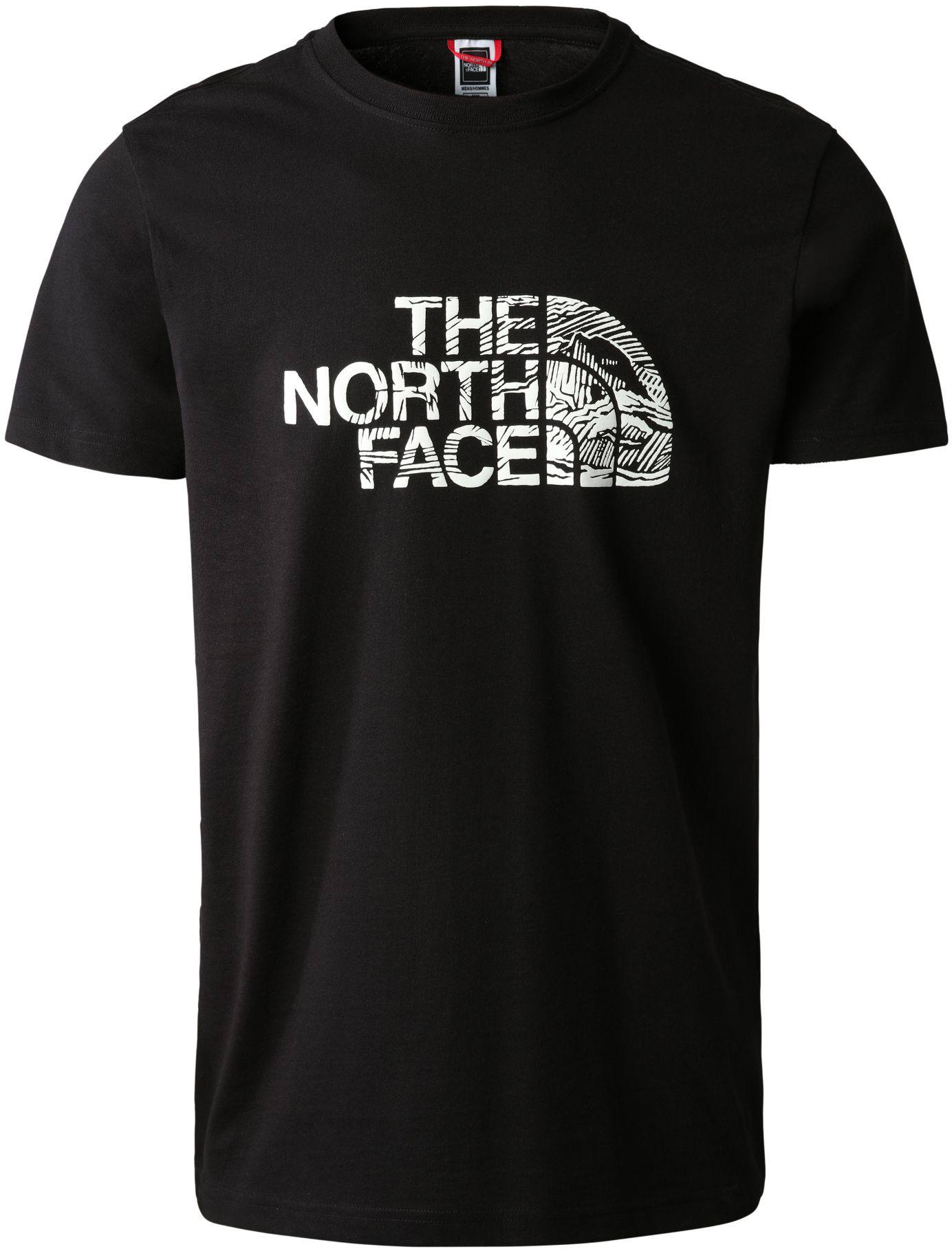 The North Face Men’s Woodcut Dome Tee Black XXL