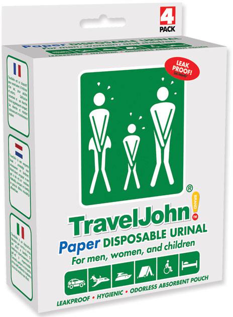 Travel John 4-pack