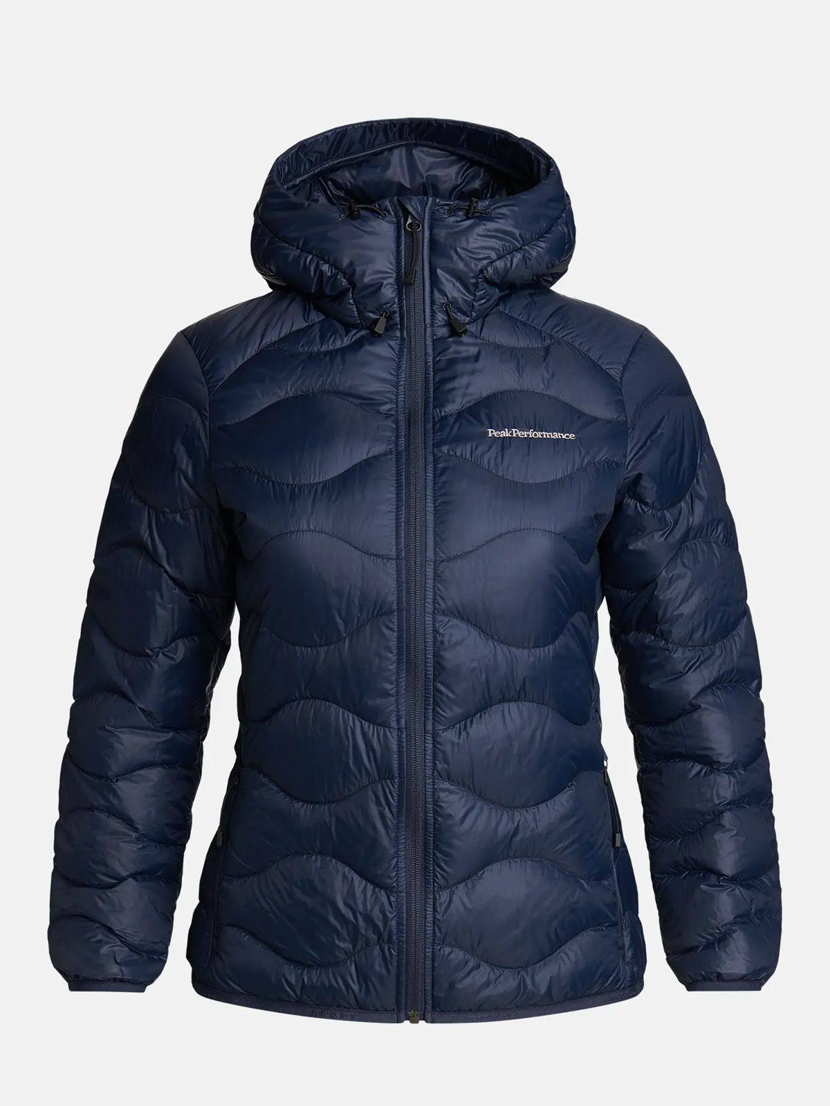 Helium Down Hood Jacket Women 2022 Dark blue L