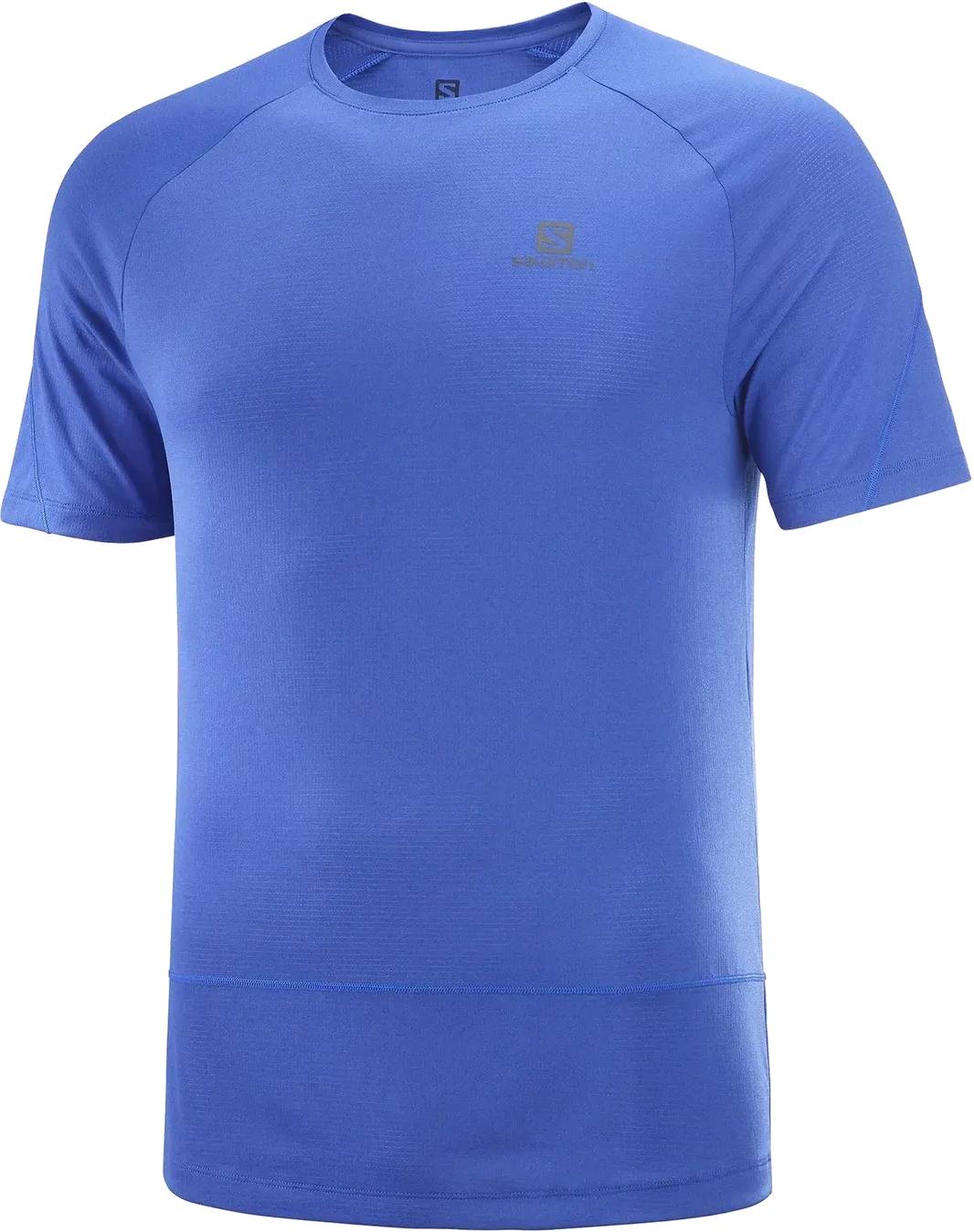 Salomon Cross Run Tee Blue L