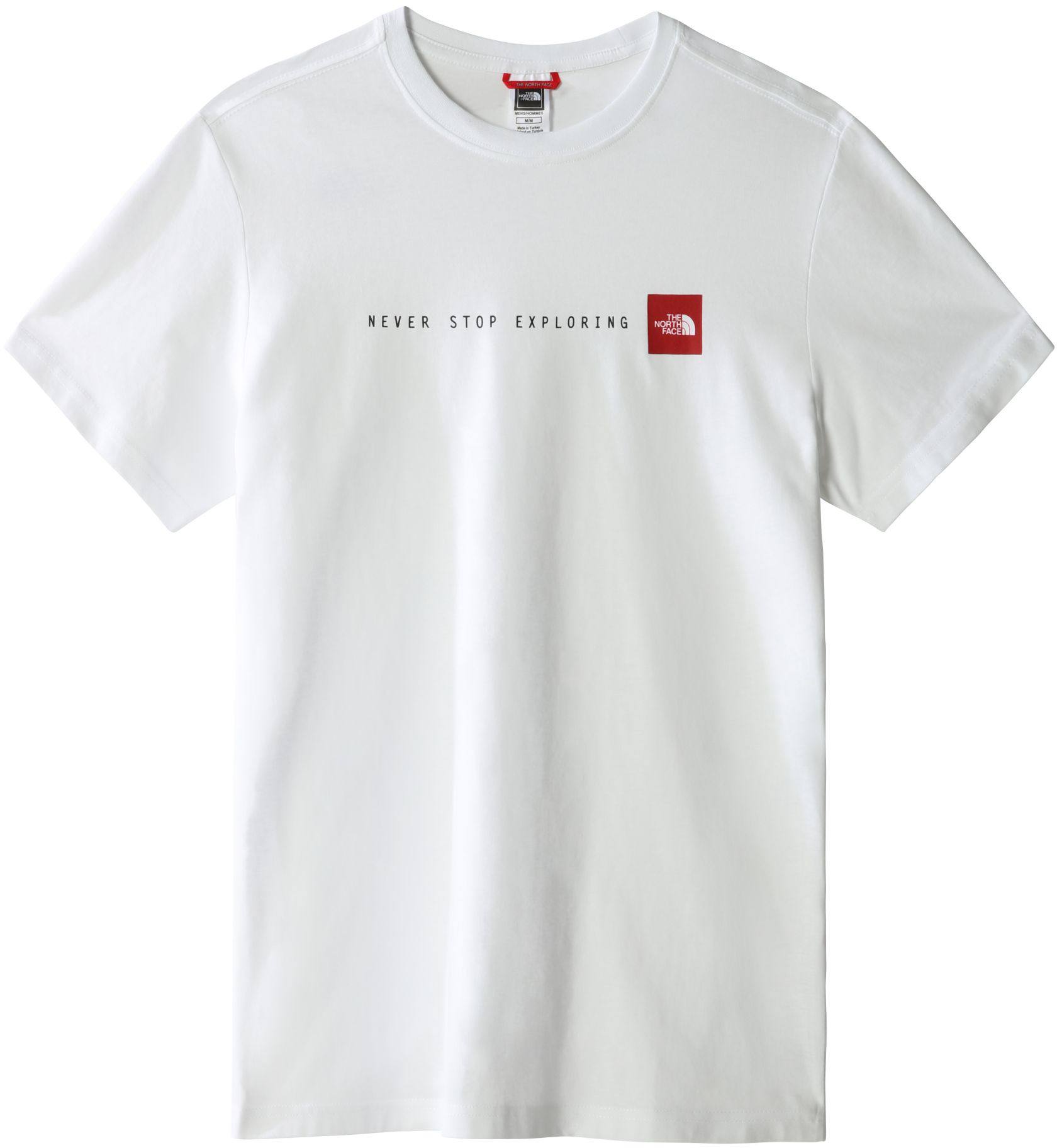 Never Stop Exploring Tee White S
