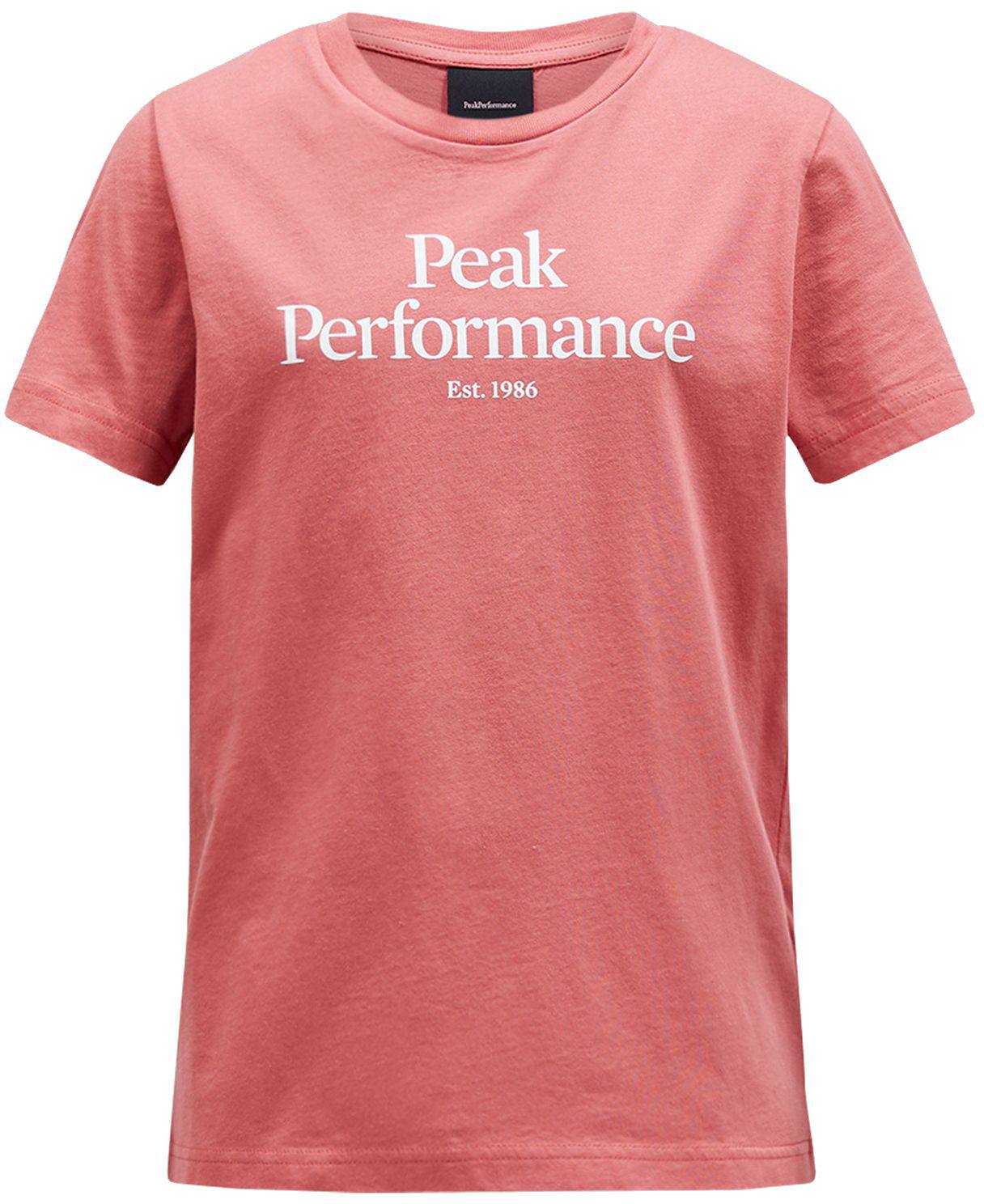 Peak Performance Jr Original Tee Pink 150