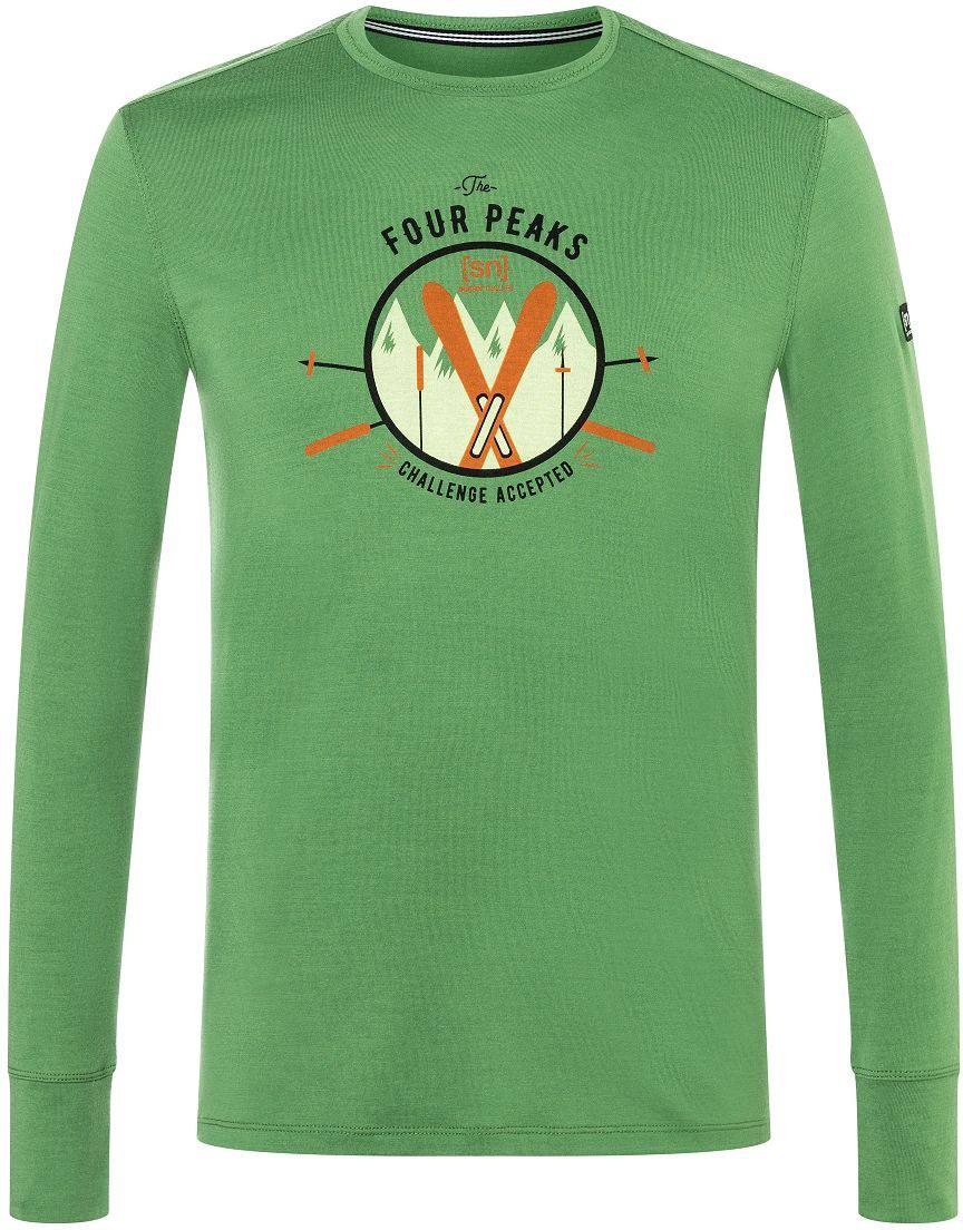 Supernatural Men’s Four Peaks LS Green S