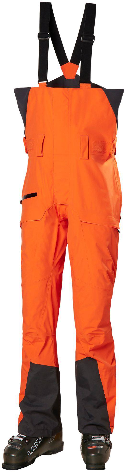 Helly Hansen Sogn Bib Shell Pant Oranssi XL