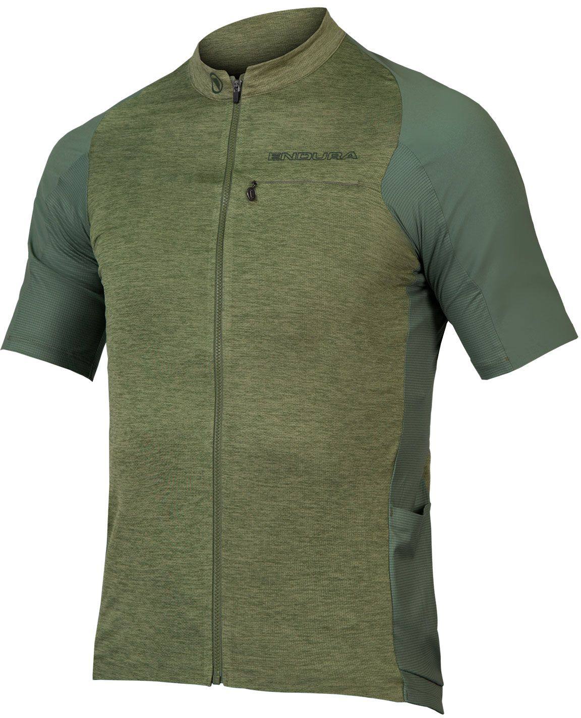 Endura GV500 Reiver S/S Jersey Oliivi XXL