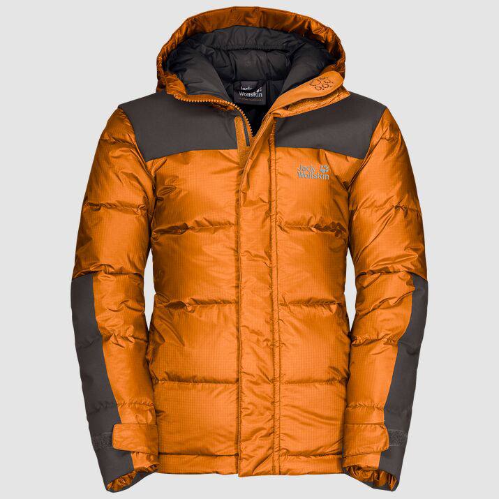 Jack Wolfskin Mount Cook Jacket kids Oranssi 128