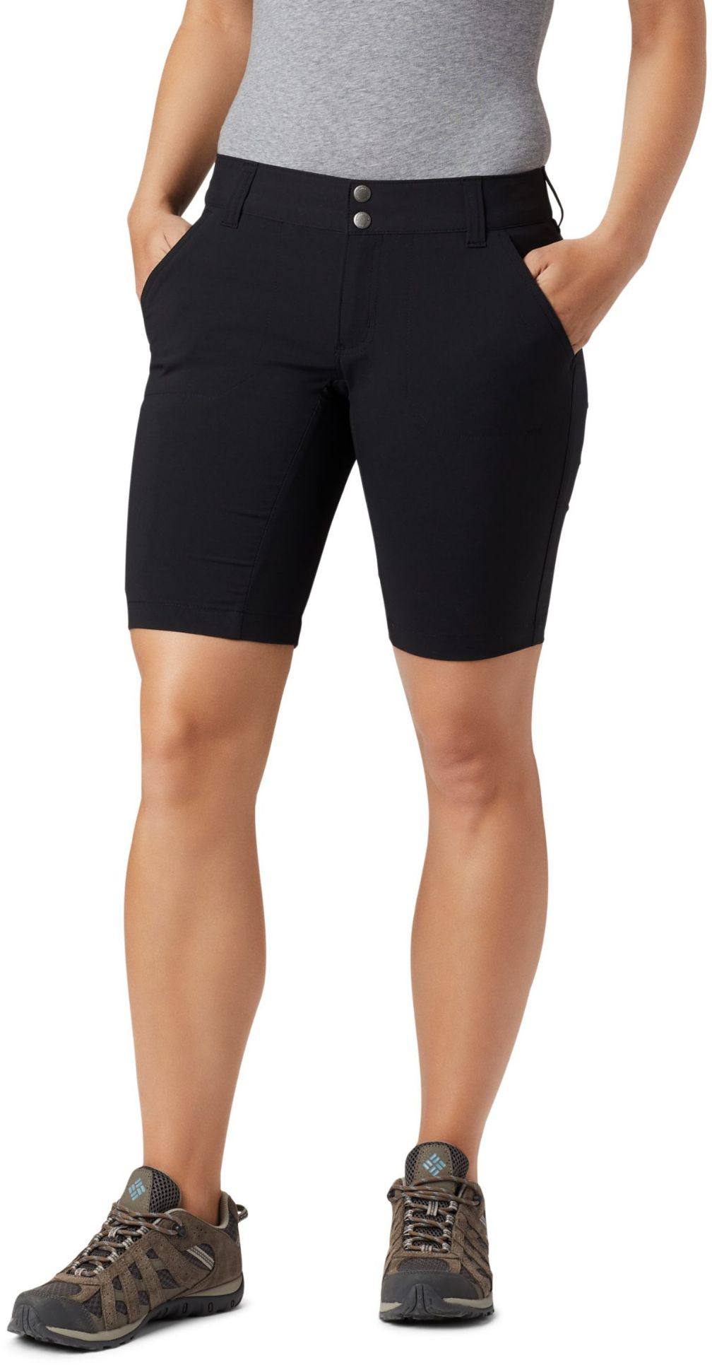 Women’s Saturday Trail Long Shorts Black USW 12