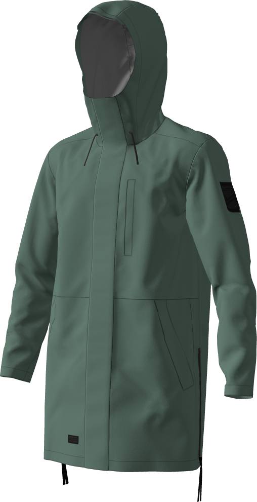 Halti Men’s Kurvi 3L Parka Green M