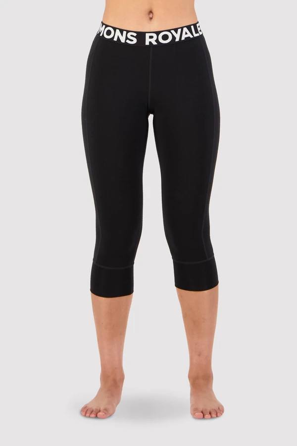 Mons Royale Women’s 3/4 Legging Black L