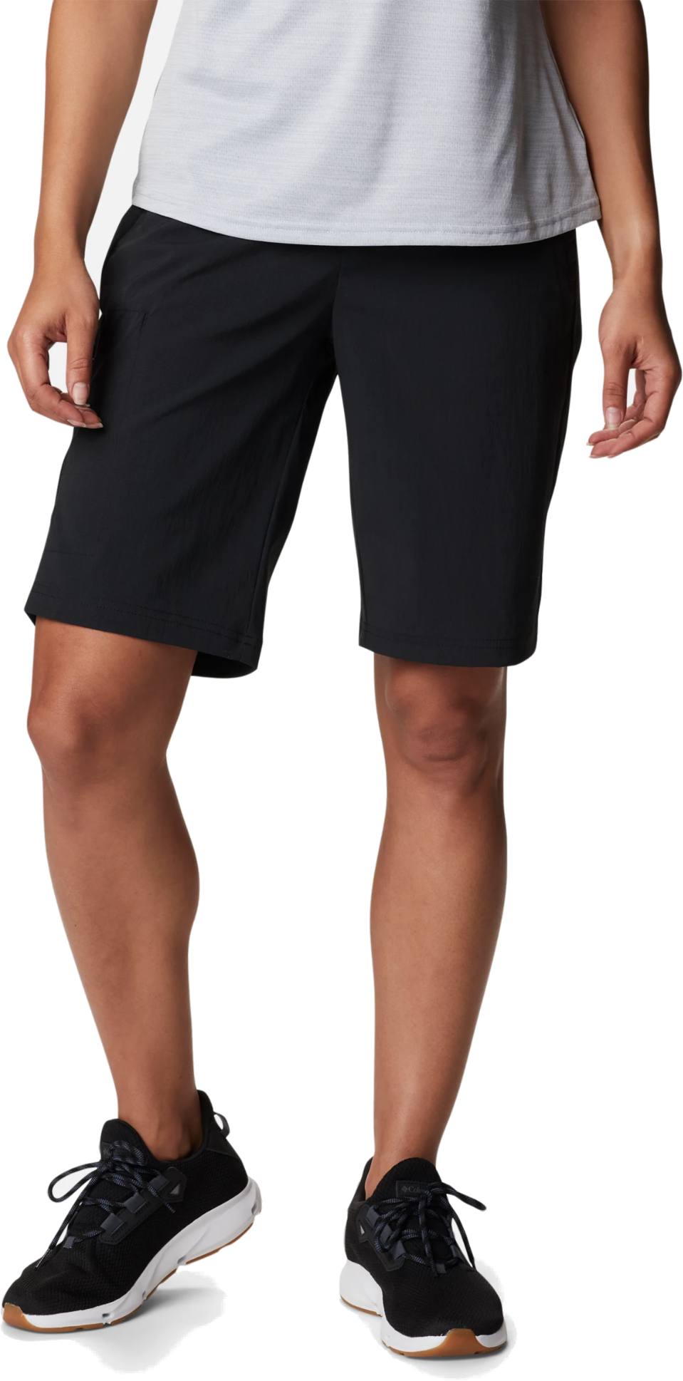 Women’s On The Go Hiking Long Shorts Black USW 10