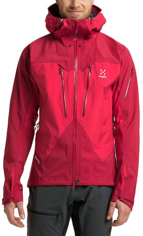 Spitz Jacket Men Scarlet M