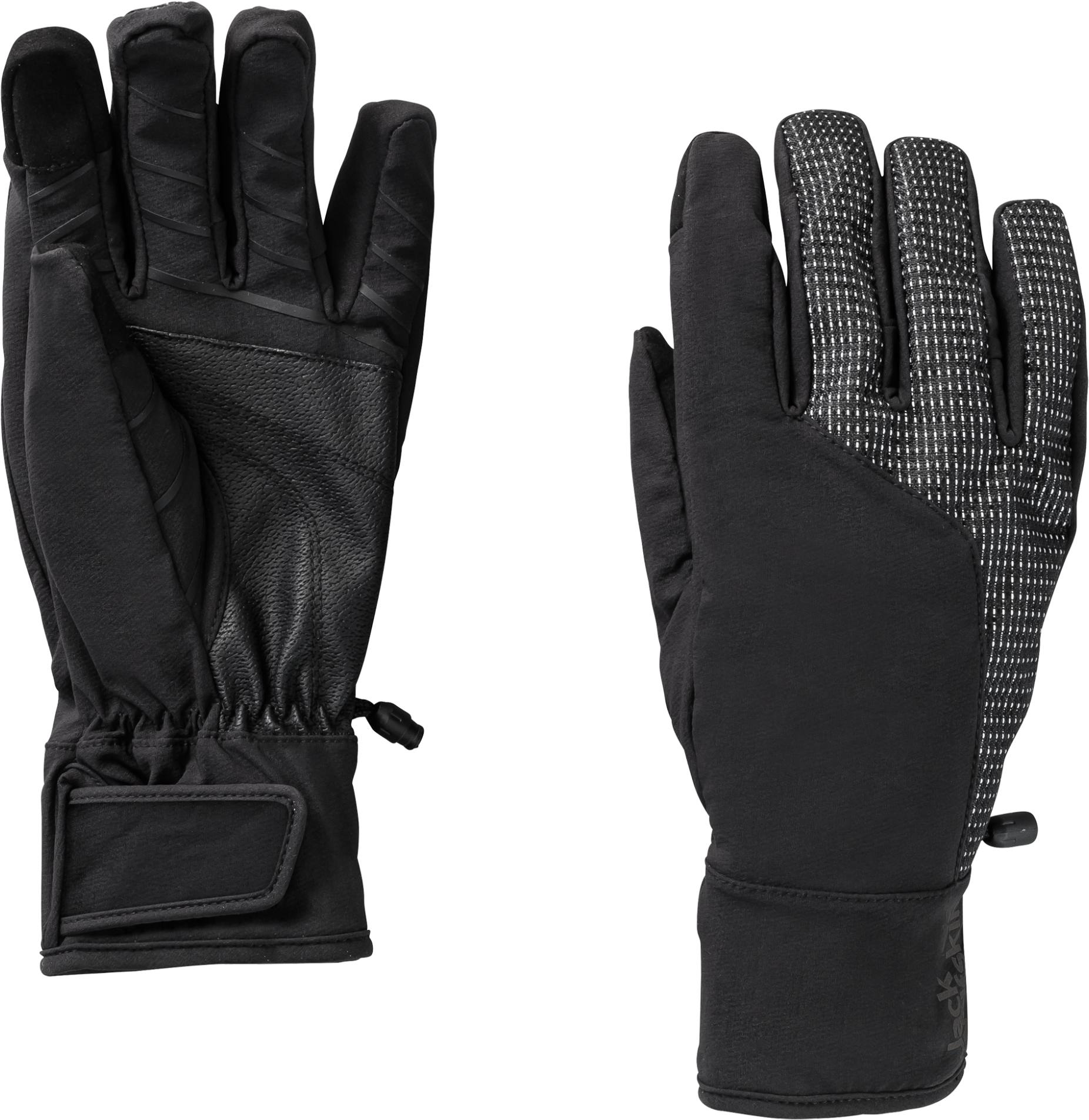 Jack Wolfskin Night Hawk Gloves Black S