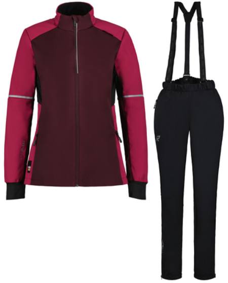 Women’s Tiittala Softshell Set Burgundy 46