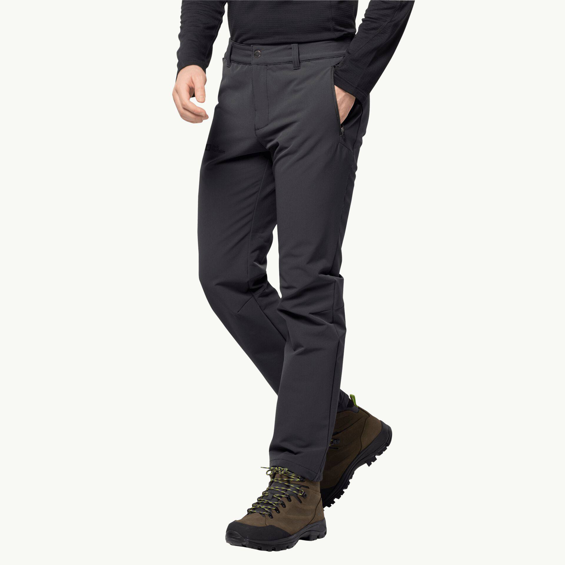 Jack Wolfskin Activate Thermic Pant M Black 56