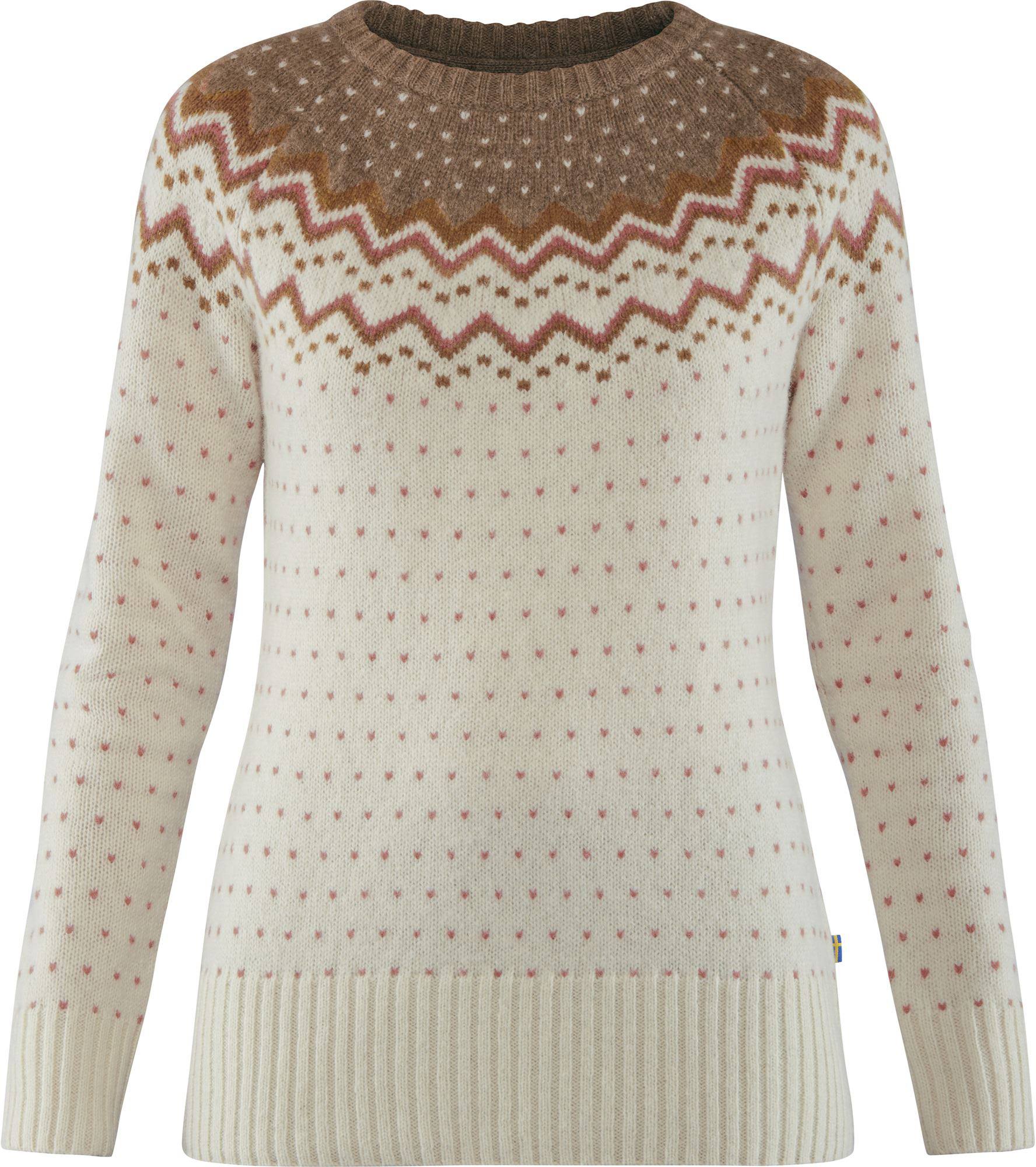 Fjällräven Övik Knit Sweater Women Terracotta M