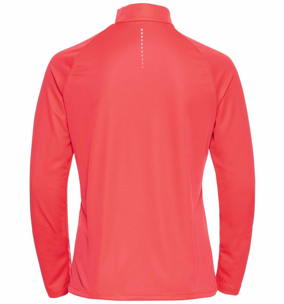 Women’s ESSENTIAL Half-Zip Running Mid Layer Pink XS