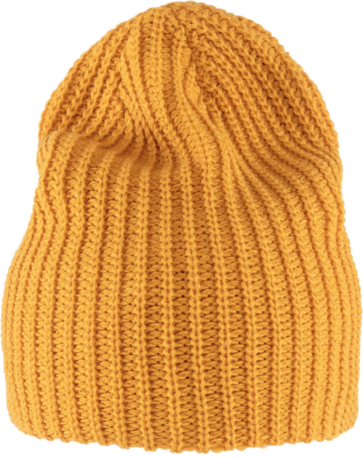 Övik Melange Beanie Sinappi