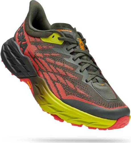 Hoka Speedgoat 5 Thyme/Punainen USM 11