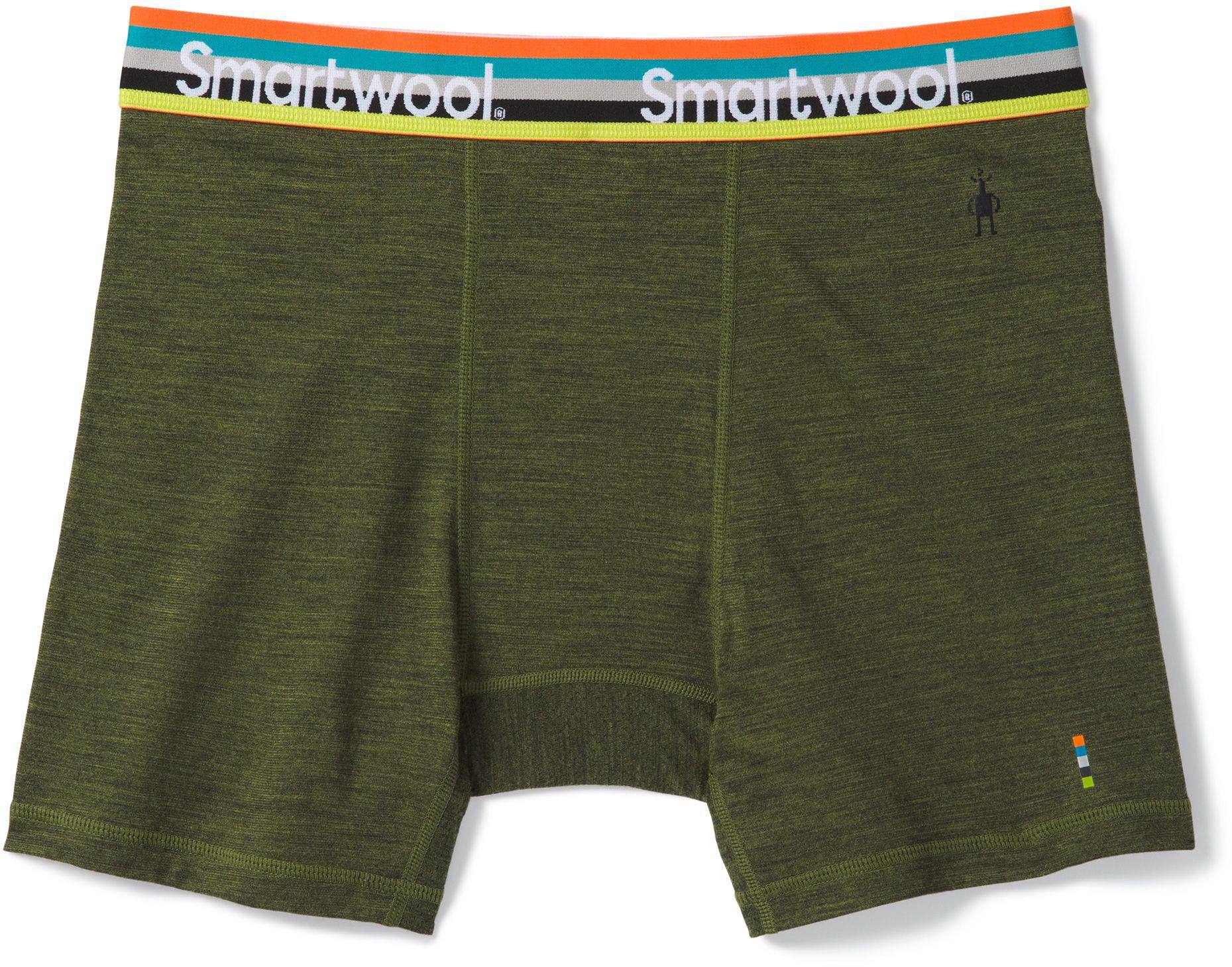 SmartWool Men’s Sport 150 Boxer Moss S