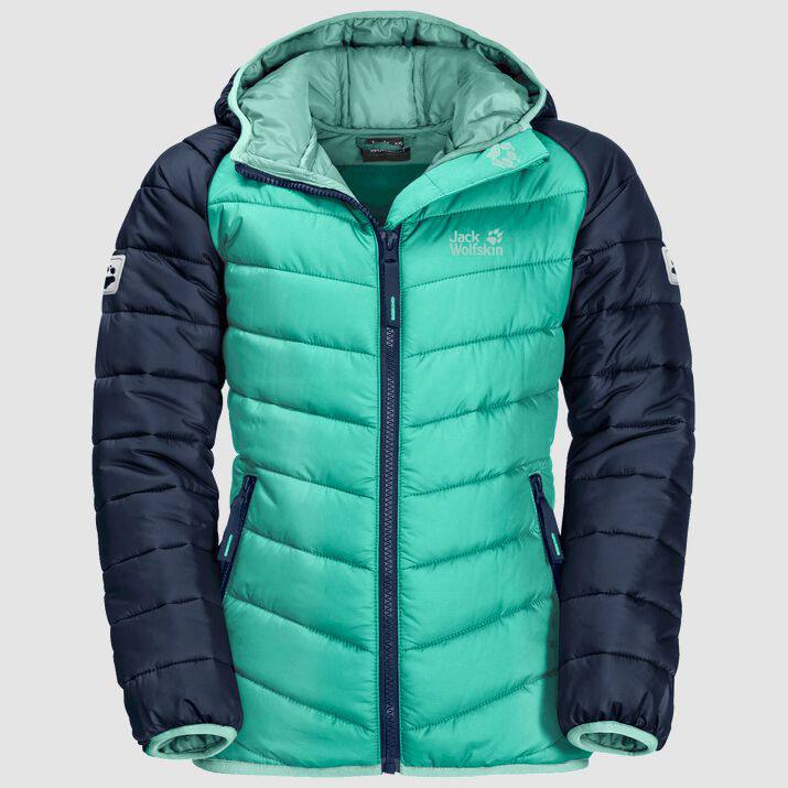 Jack Wolfskin Kids Zenon Jacket Vihreä / Sininen 152