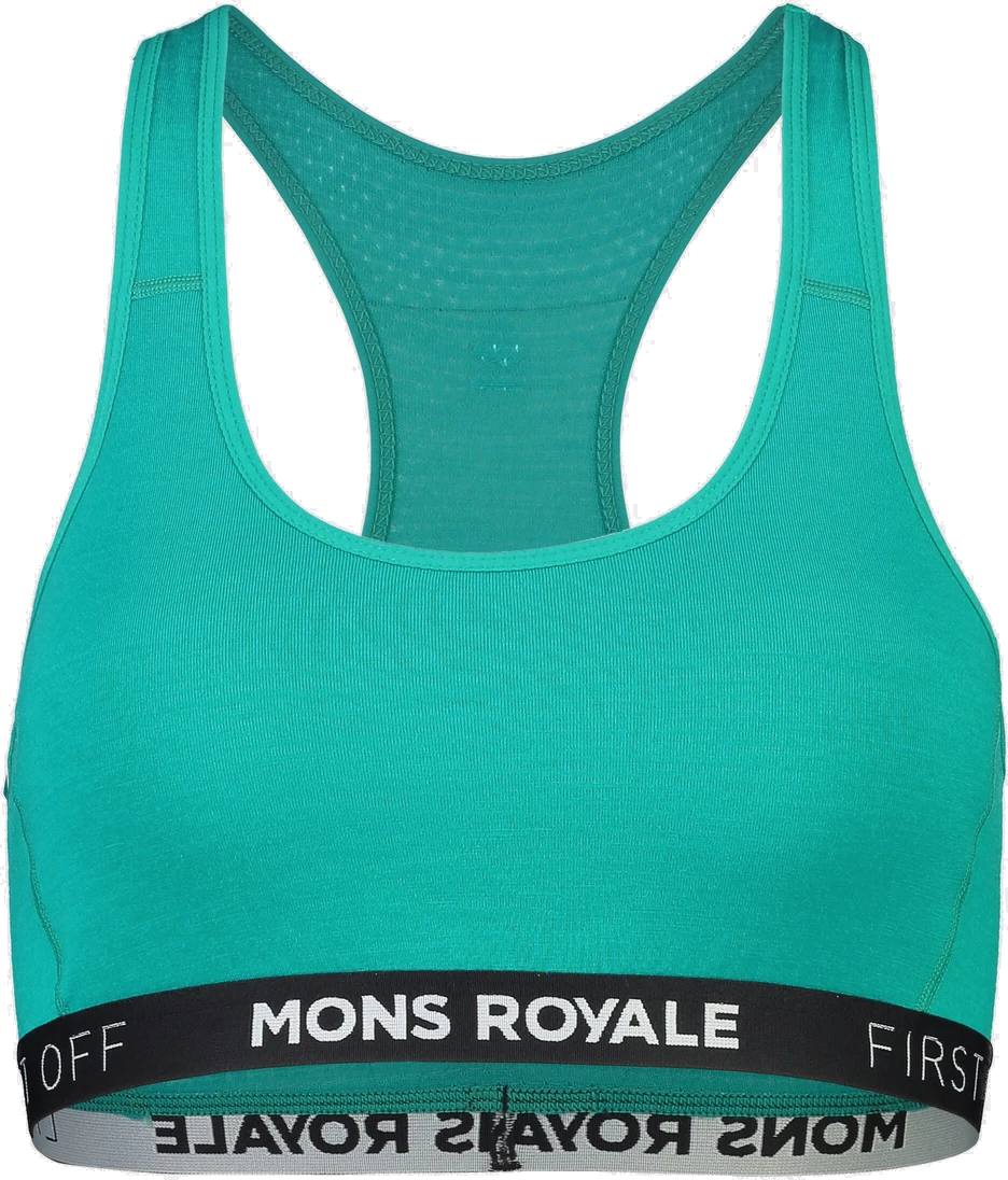 Mons Royale Sierra Sports Bra Turkoosi L