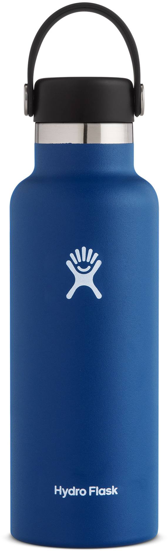 18 oz Standard Mouth Flex Cap Cobalt Blue