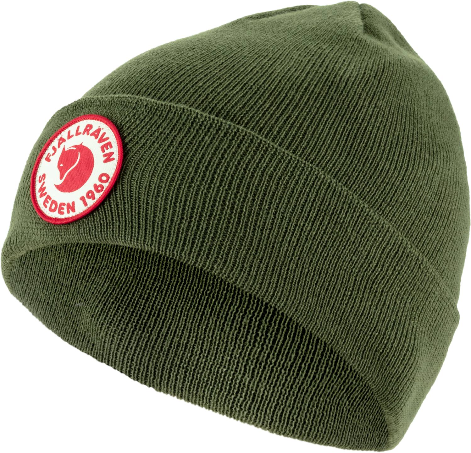 Fjällräven Kids Logo Beanie Caper (Green)