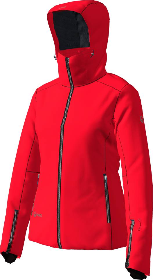 Taissa W DX Ski Jacket Red 44