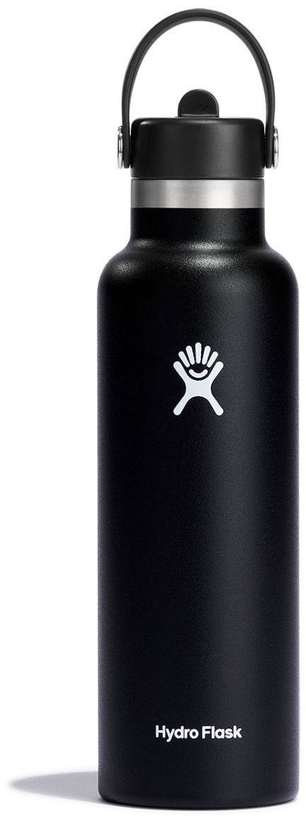 Hydro Flask 21 Oz Standard Flex Straw Cap Black