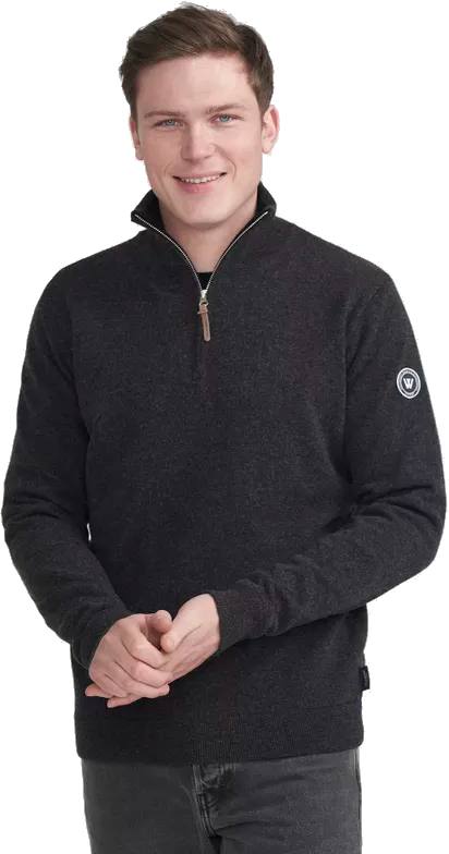 Holebrook Stellan T-neck Windproof Anthracite XL