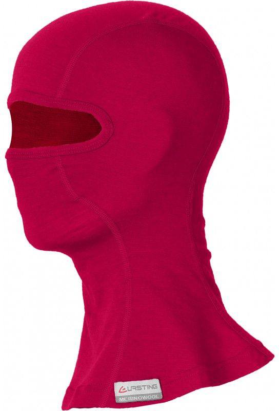 Lasting WAK Merino Balaclava Pinkki L/XL