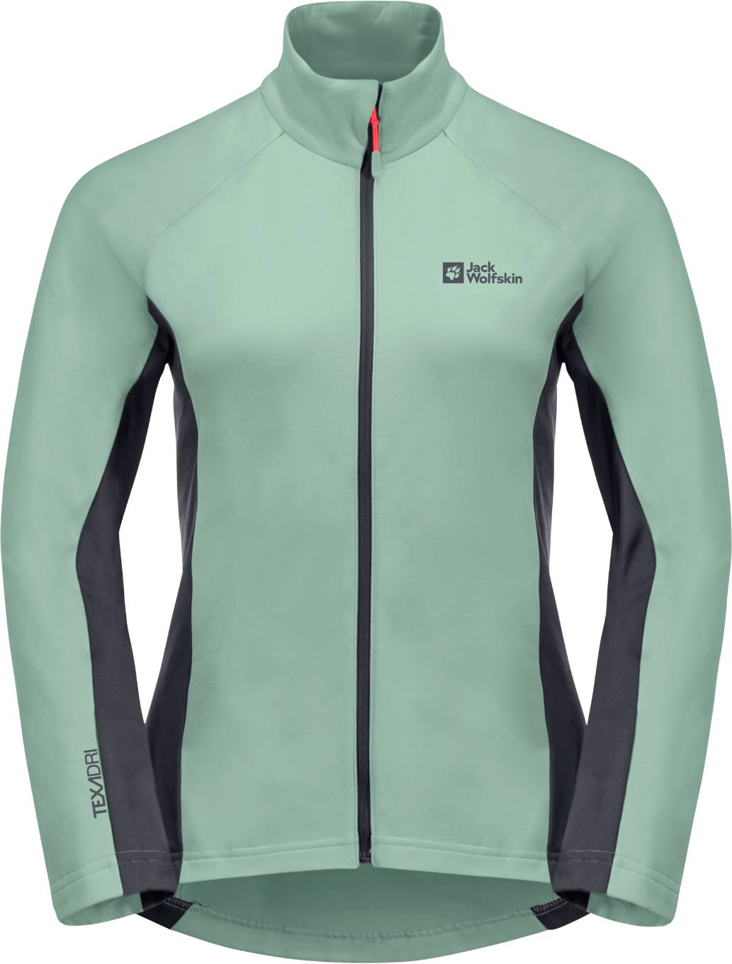 Jack Wolfskin Morobbia Full Zip Women Granite Green L