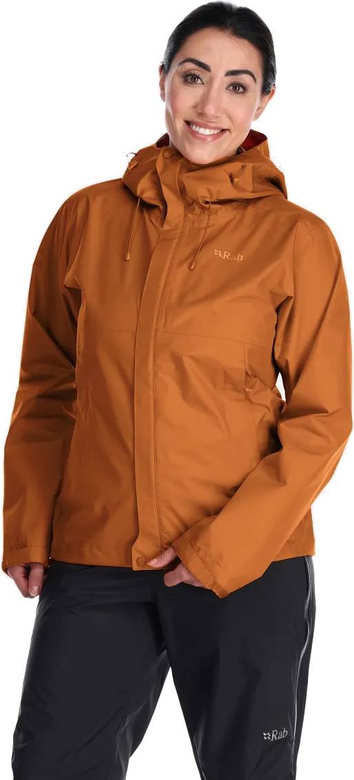 Rab Downpour Eco Jacket Women Oranssi 8