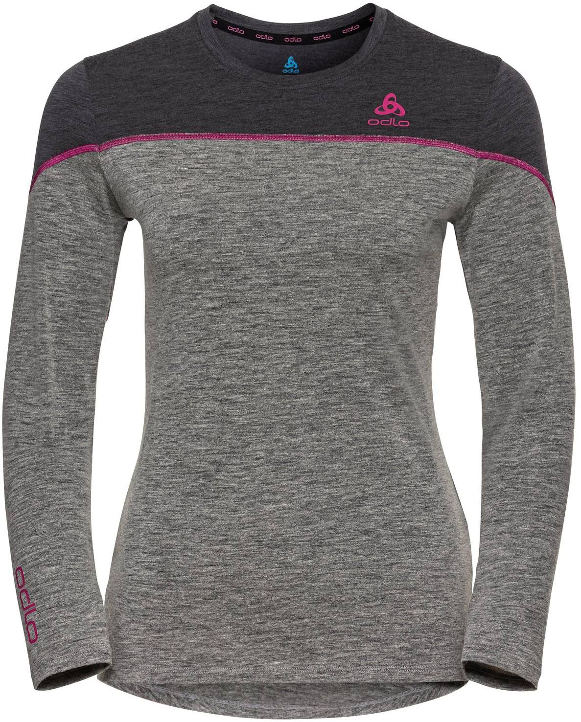 Women’s Revelstoke Performance Wool Warm Crew Long Sleeve Graphite XS