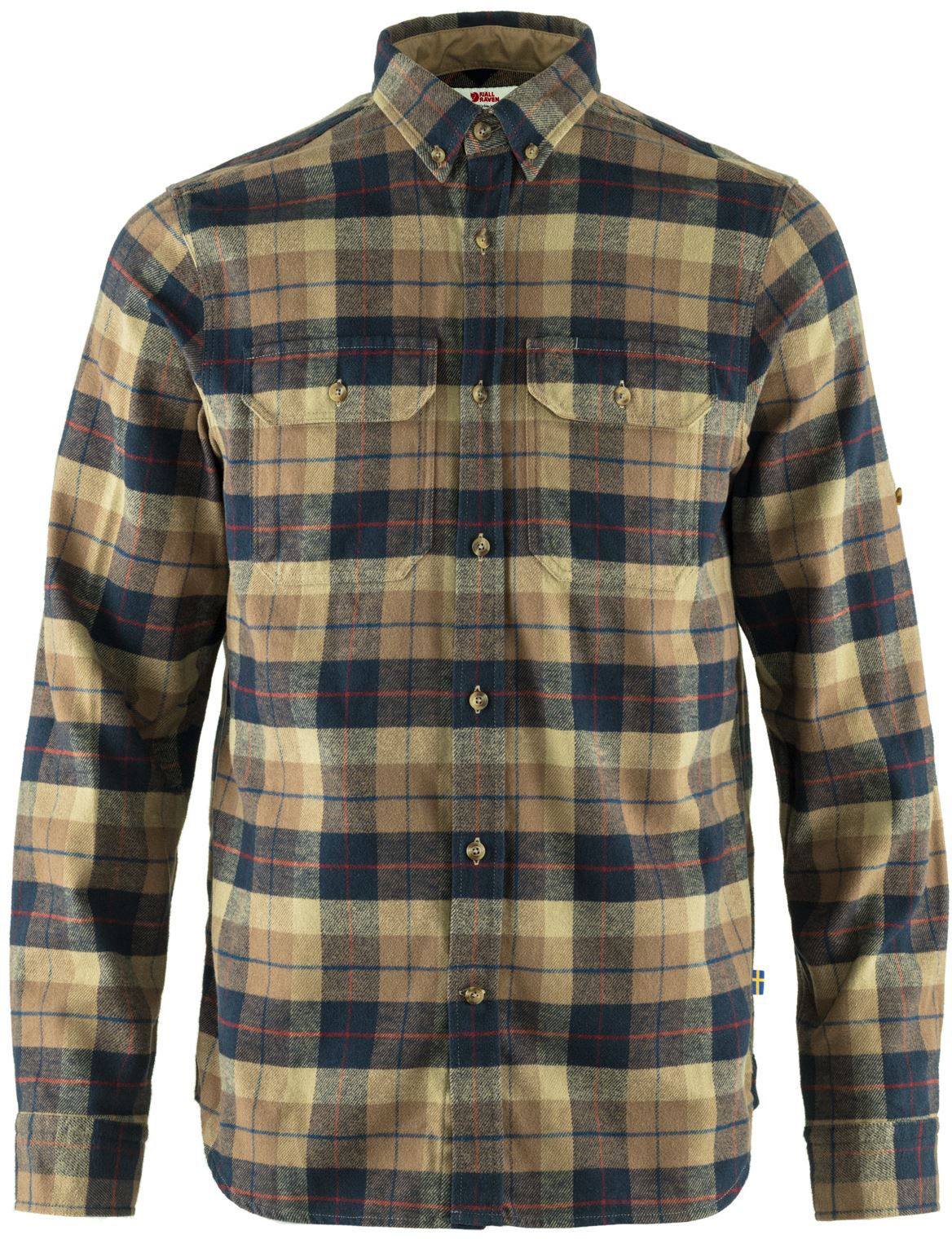 Singi Heavy Flannel Shirt Dark Sand XL