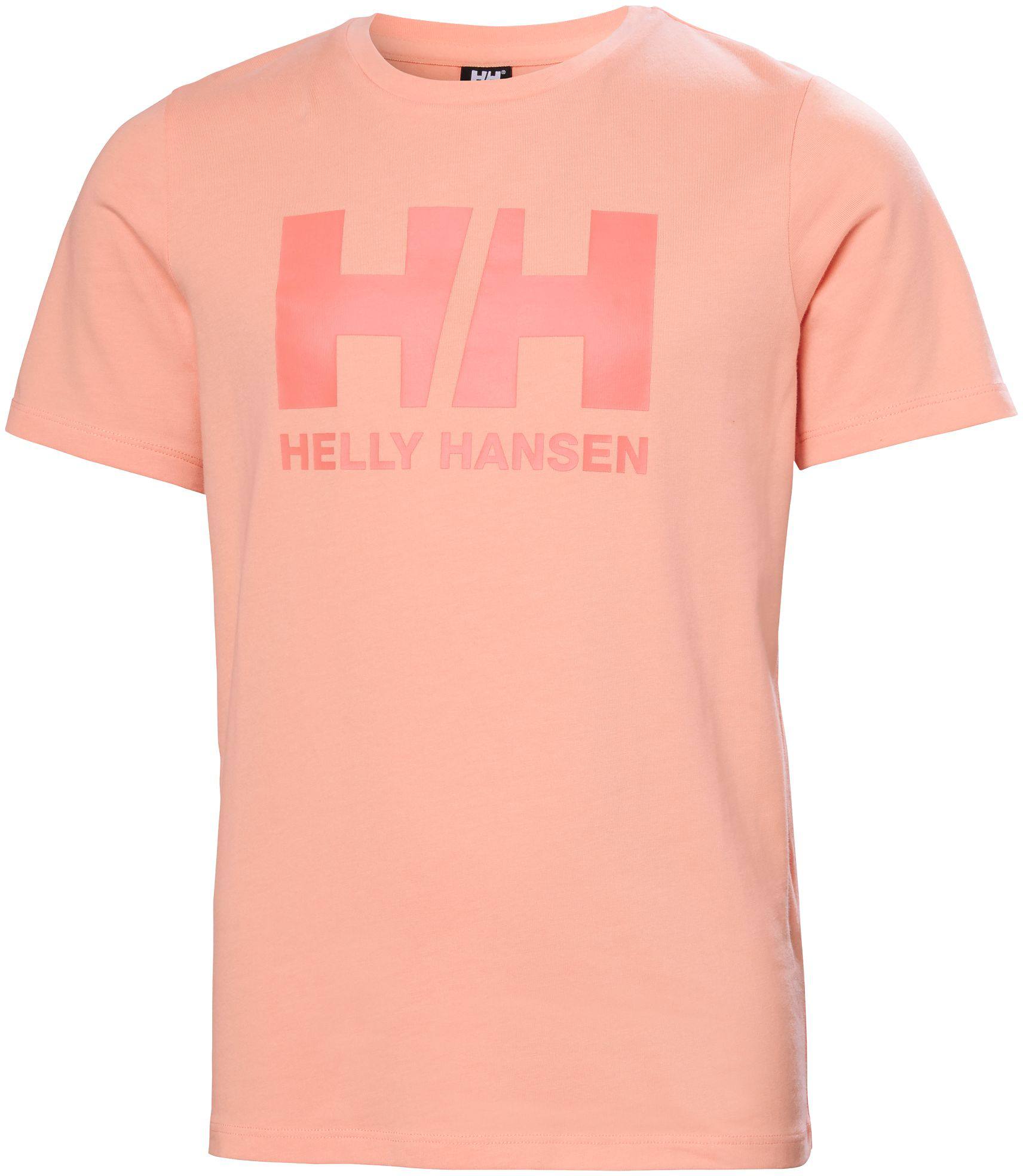 Helly Hansen JR Logo Tee Pink Rose 164