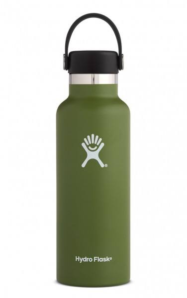 Hydro Flask 18 oz Standard Mouth Flex Cap Oliivi