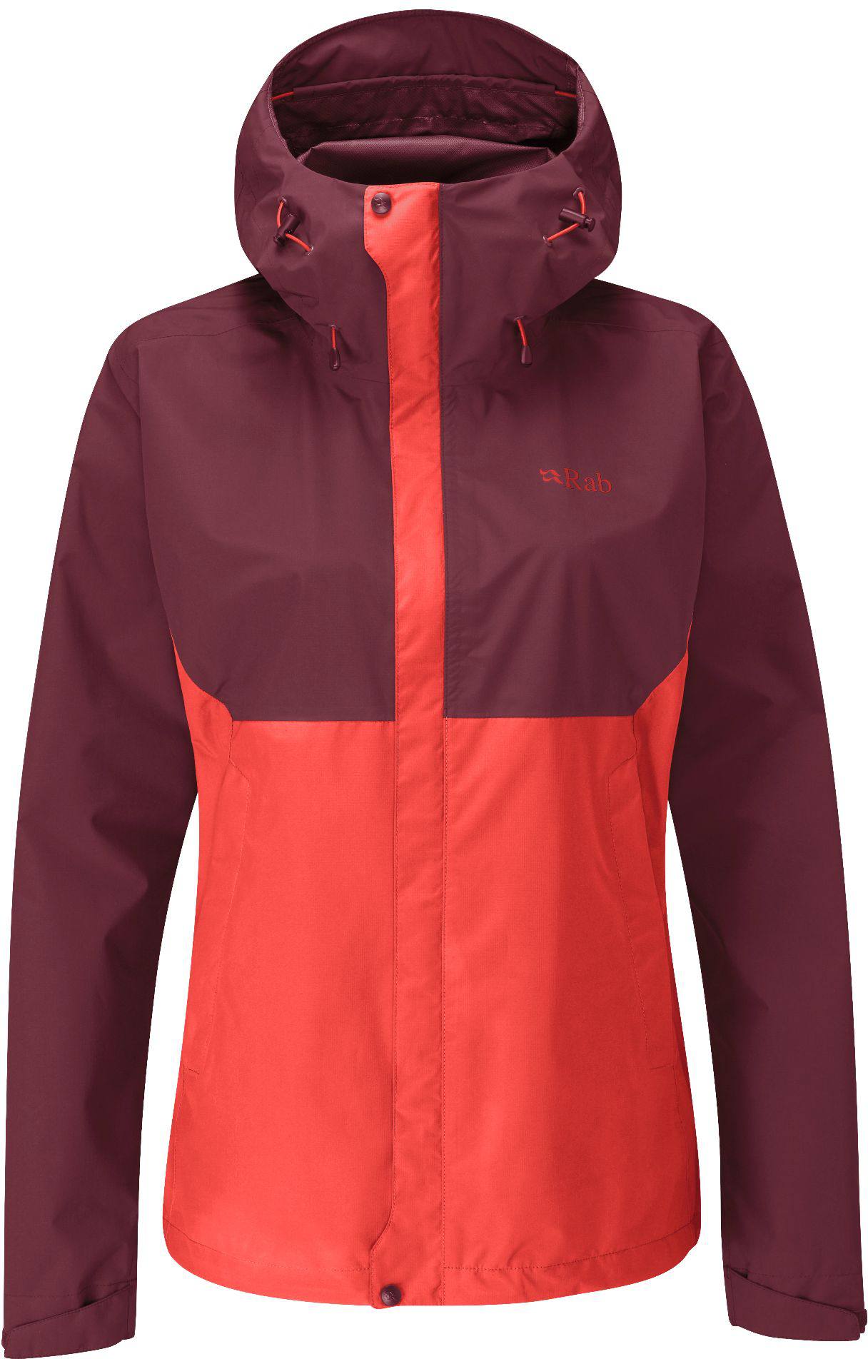 Downpour Eco Jacket Women T-Punainen/Oranssi 8