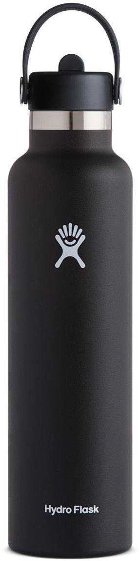 Hydro Flask 24 Oz Standard Flex Straw Cap Black